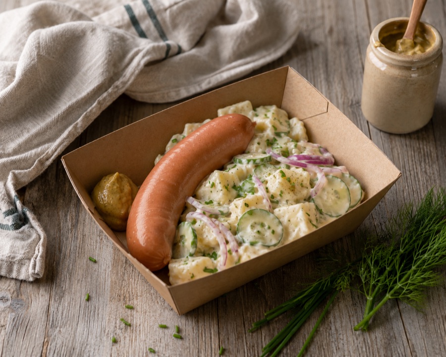 Bockwurst mit Kartoffelsalat