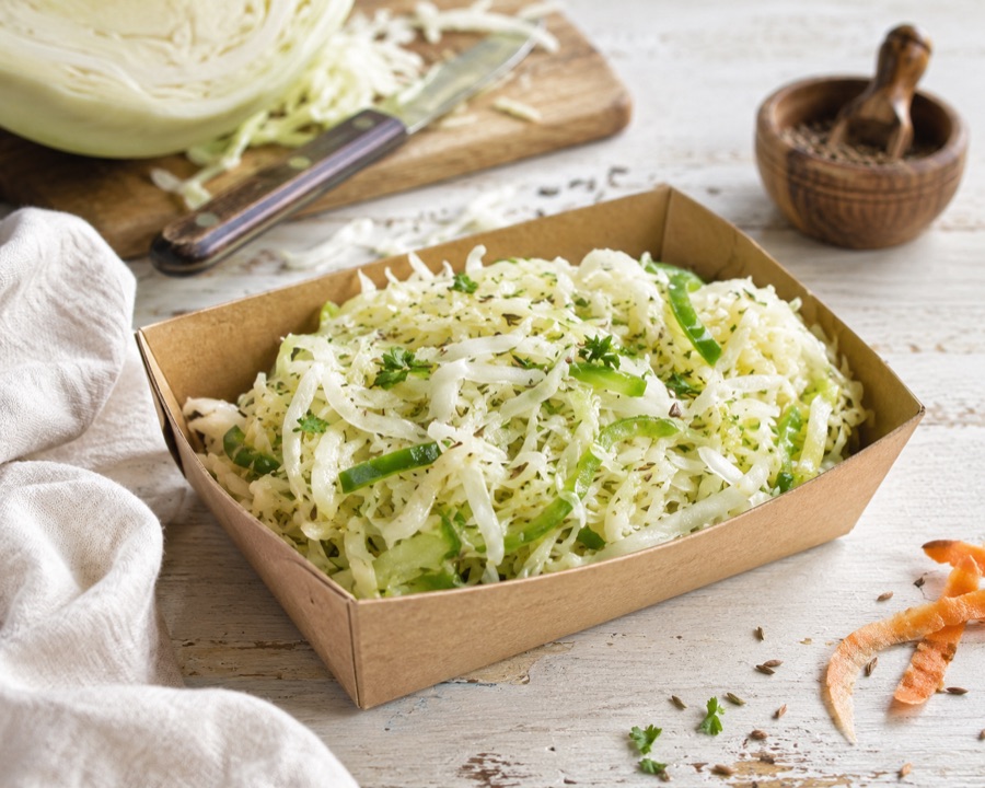 Hausgemachter Krautsalat